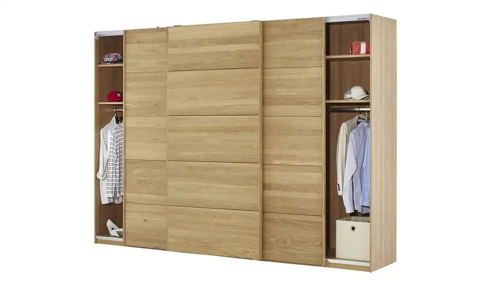 Woodford Schwebetürenschrank Kyran, Funktionsansicht