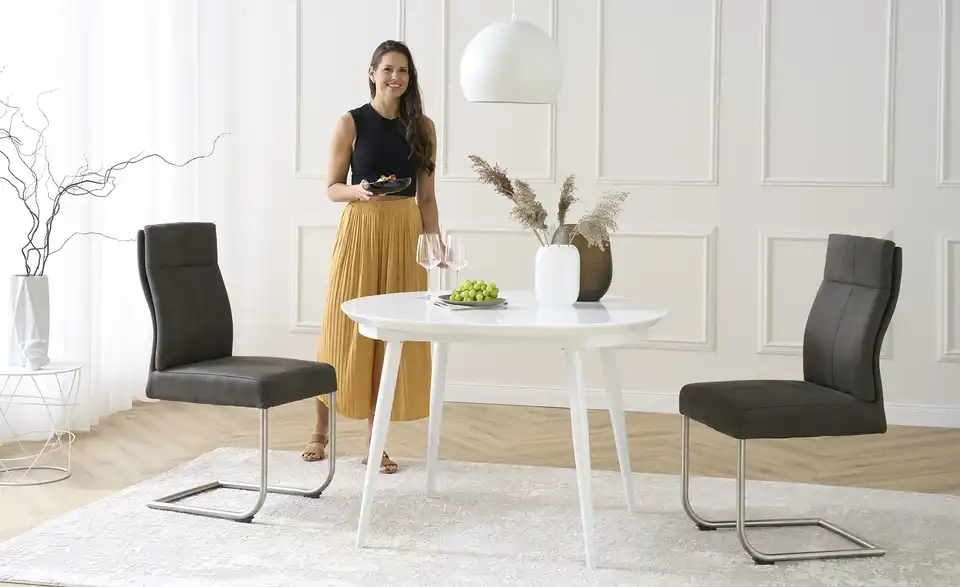 Primo Glastisch Tassilo ausziehbar, in Wohnsituation