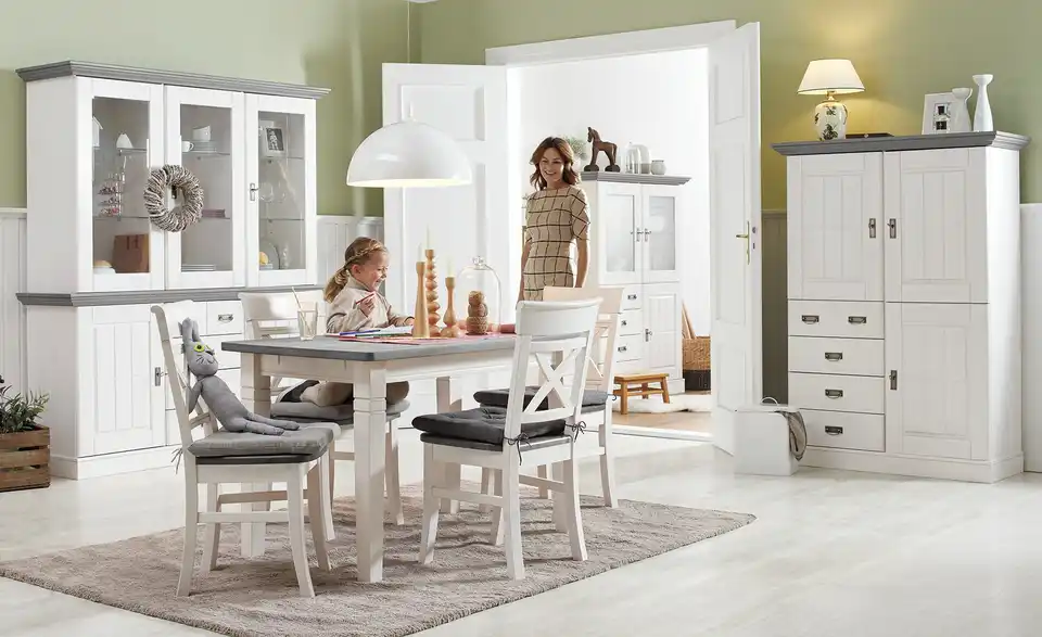 maison bleue Holzstuhl Florian, in Wohnsituation