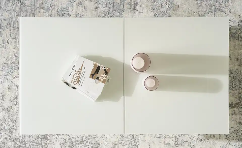 Couchtisch, Profilansicht