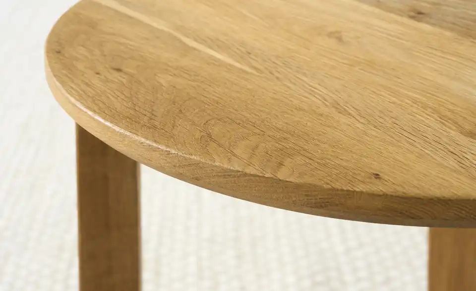 Couchtisch 3er Set Massivholz, Detailansicht