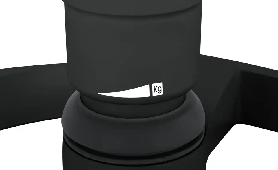 Aeris Drehhocker, Detailansicht