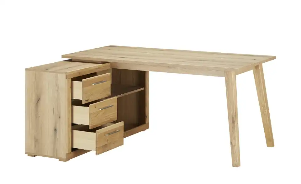 smart Eckschreibtisch, geöffnet