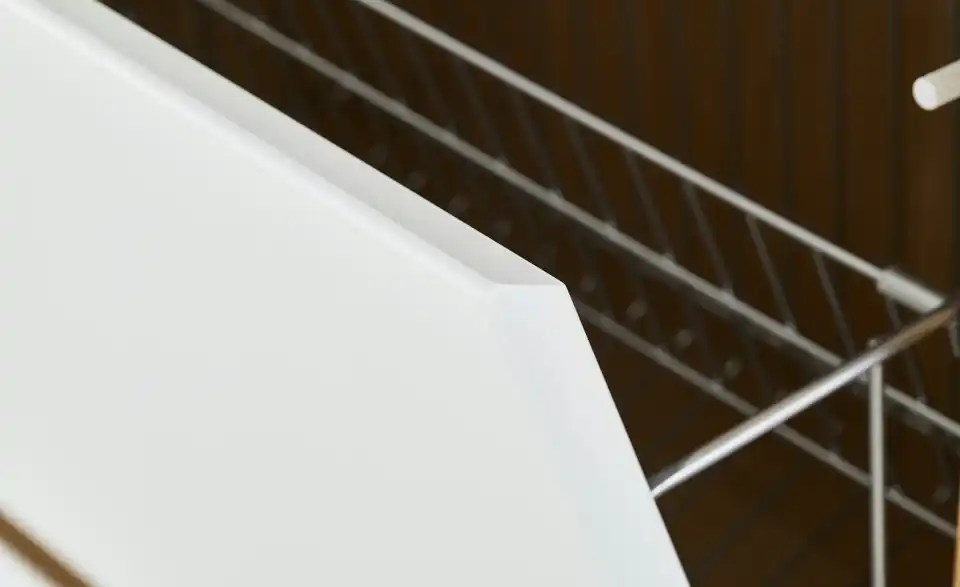 Schuhschrank, Detailansicht