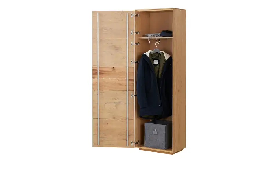 Garderobenschrank, Funktionsansicht