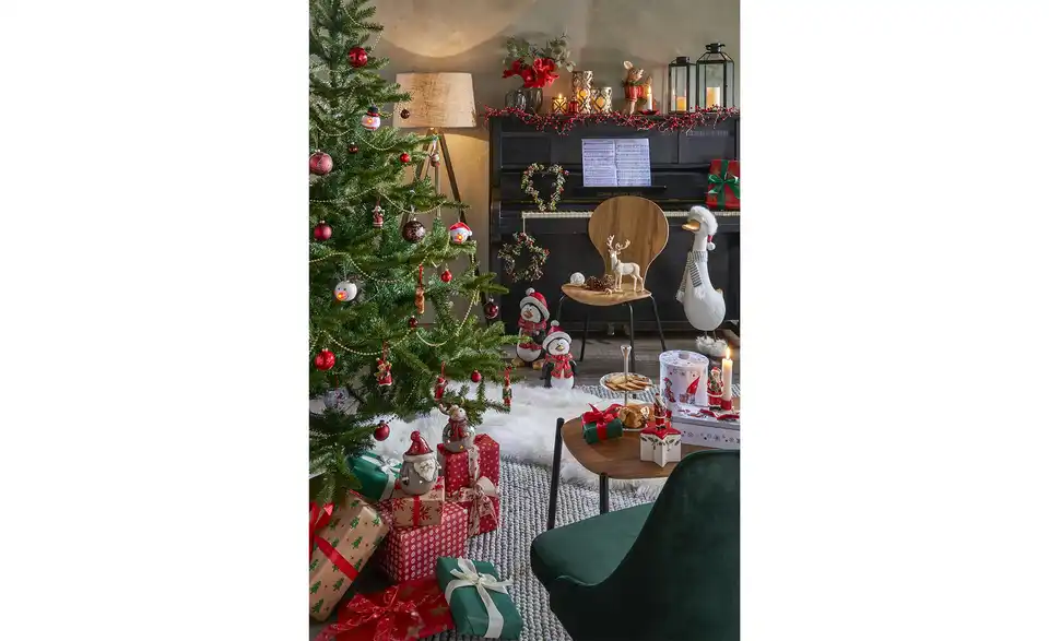 LED Baumkugel, in Wohnsituation