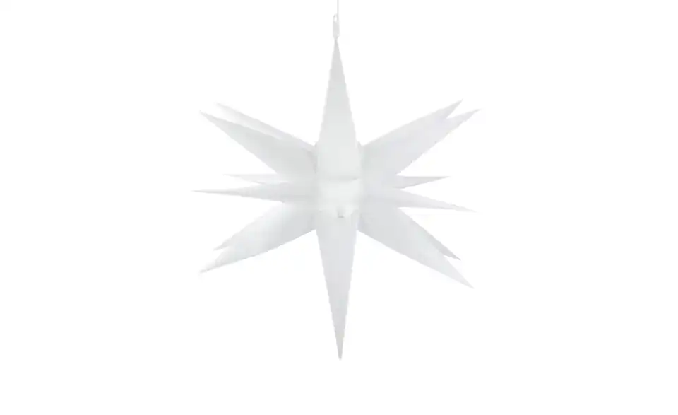 LED 3D Stern, Frontansicht