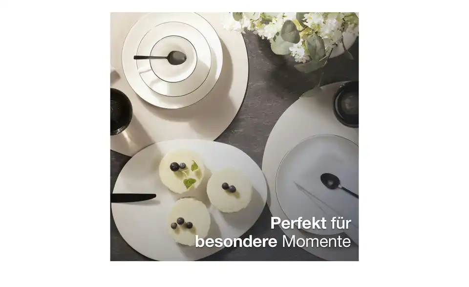 Peill+Putzler Tafelservice, 12-teilig Bologna, Bild mit Text