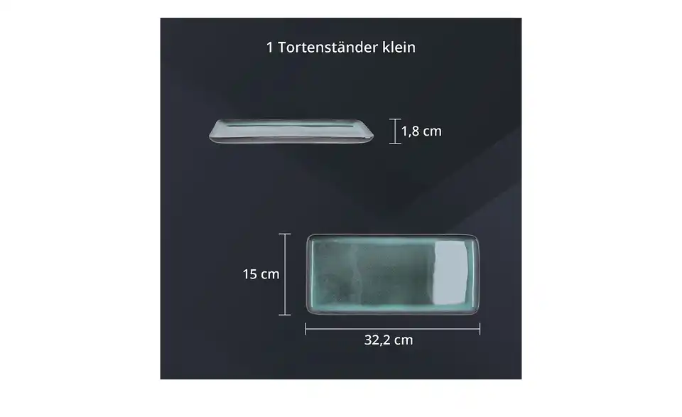 Peill+Putzler Servierplatte Rimini, Bild mit Text