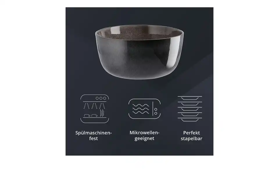 Peill+Putzler Salatschüssel Rimini, Bild mit Text