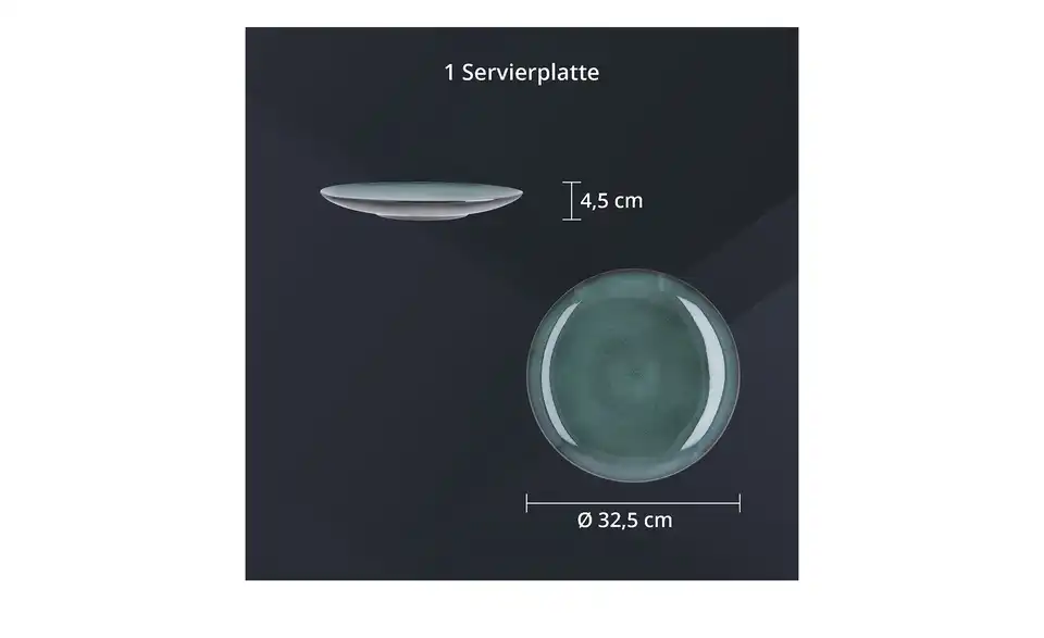 Peill+Putzler Platte Rimini, Bild mit Text