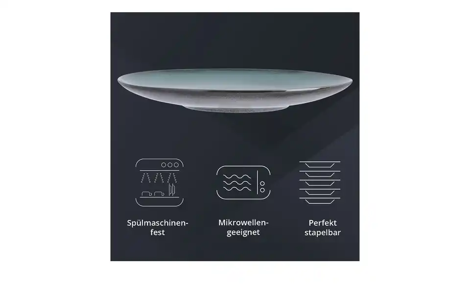 Peill+Putzler Platte Rimini, Bild mit Text