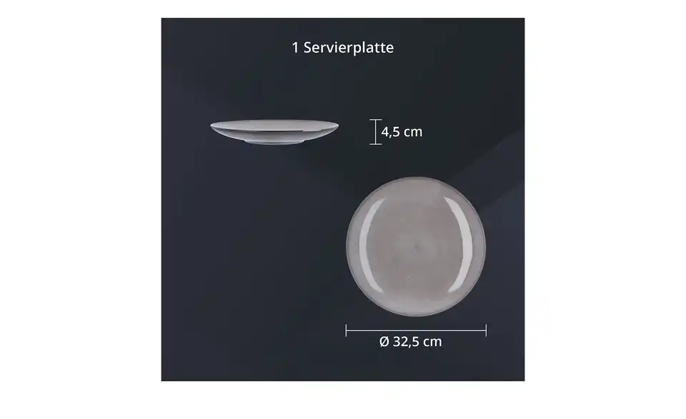 Peill+Putzler Platte Rimini, Bild mit Text