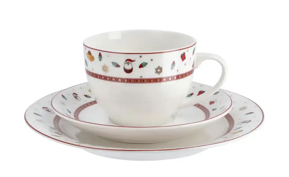 Peill+Putzler Weihnachts-Kaffeeservice Santa, in Wohnsituation