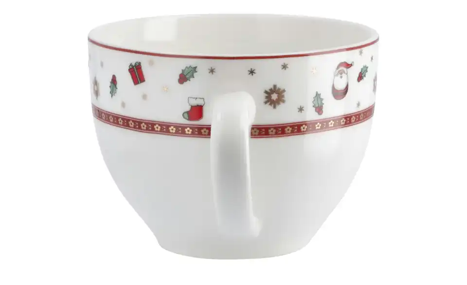 Peill+Putzler Weihnachts-Kaffeeservice Santa, Profilansicht