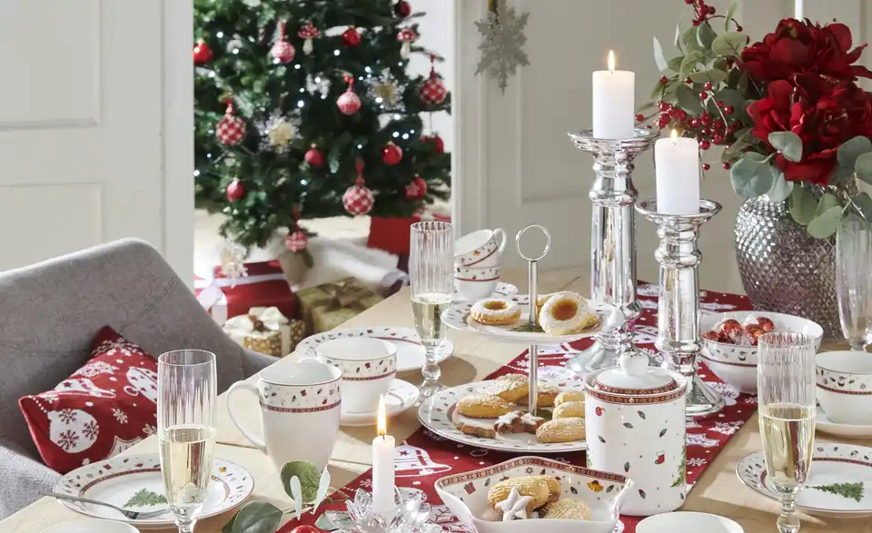 Peill+Putzler Weihnachts-Kaffeeservice Santa, in Wohnsituation