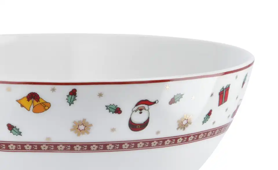 Peill+Putzler Schale Santa Weihnachtsgeschirr, Detailansicht
