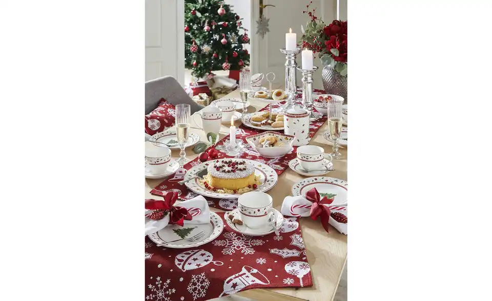 Peill+Putzler Keksteller Santa Weihnachtsgeschirr, in Wohnsituation