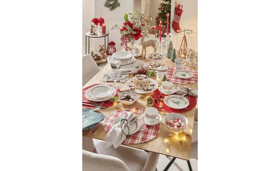 Peill+Putzler Keksteller Santa Weihnachtsgeschirr, in Wohnsituation