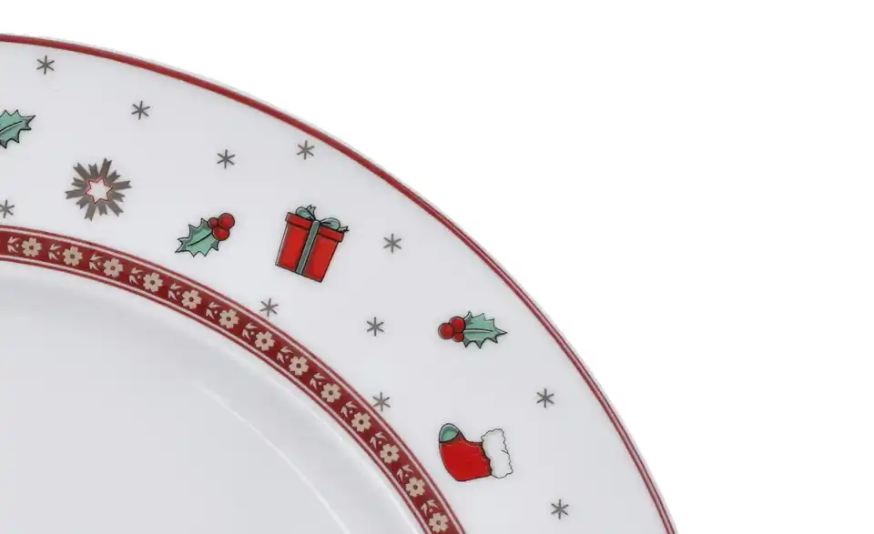 Peill+Putzler Keksteller Santa Weihnachtsgeschirr, Detailansicht