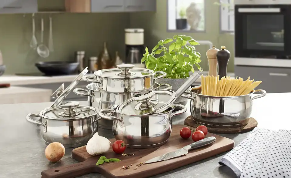 Berndes Topfset, 5-teilig Romantika, in Wohnsituation