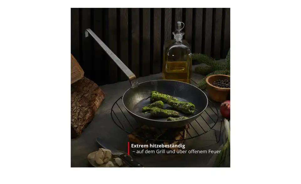 Meisterkoch Bratpfanne 28cm Ferro, Bild mit Text