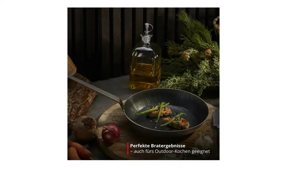 Meisterkoch Bratpfanne 28cm Ferro, Bild mit Text