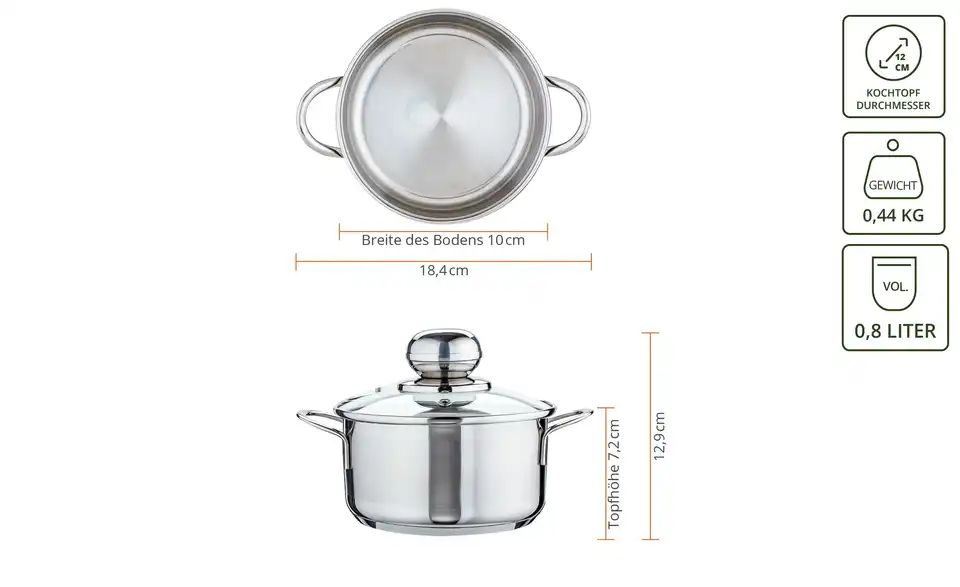 levelone Fleischtopf 12cm Basic 12 cm Bei Möbel Kraft