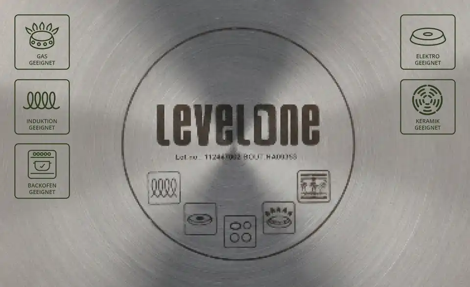 levelone Fleischtopf 12cm Basic, in Wohnsituation