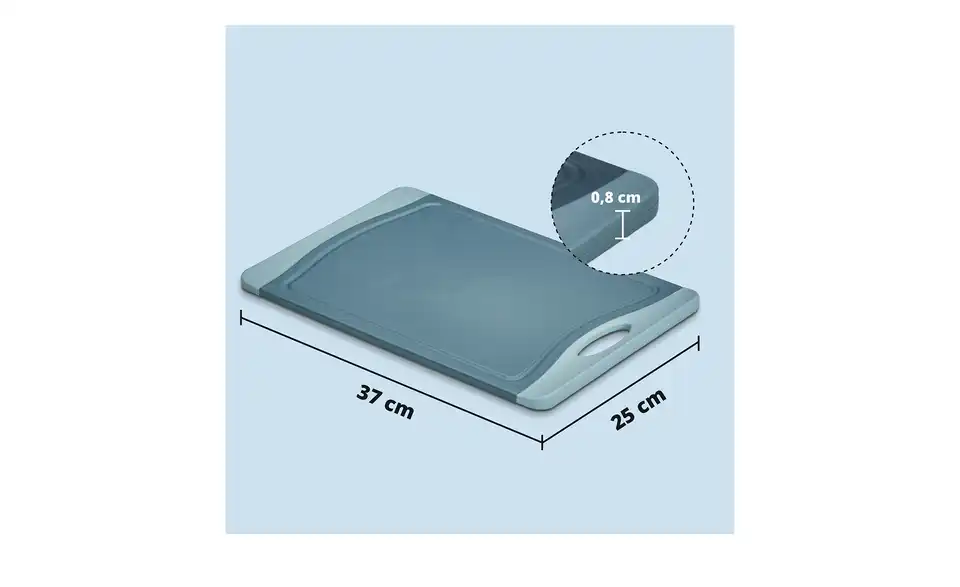 KHG Schneidebrett, Bild mit Text