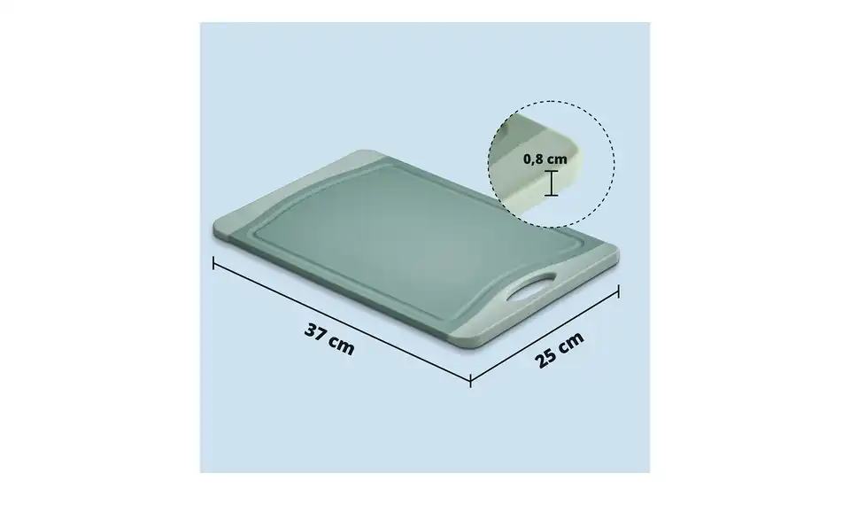 KHG Schneidebrett, Bild mit Text