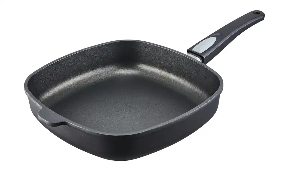 Meisterkoch Pfanne rechteckig 28 cm Titanium, Perspektive