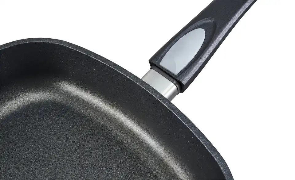 Meisterkoch Pfanne rechteckig 28 cm Titanium, Detailansicht