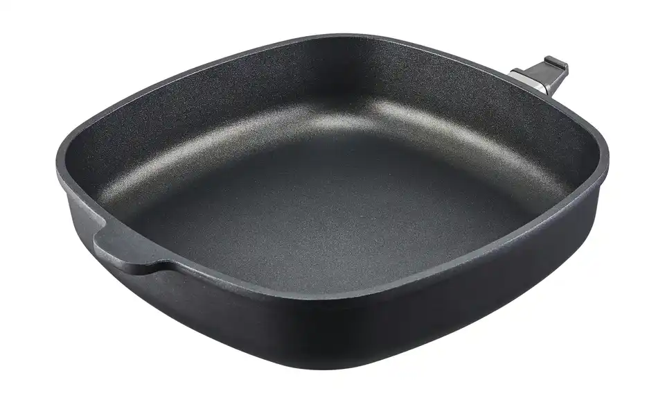 Meisterkoch Pfanne rechteckig 28 cm Titanium, Funktionsansicht