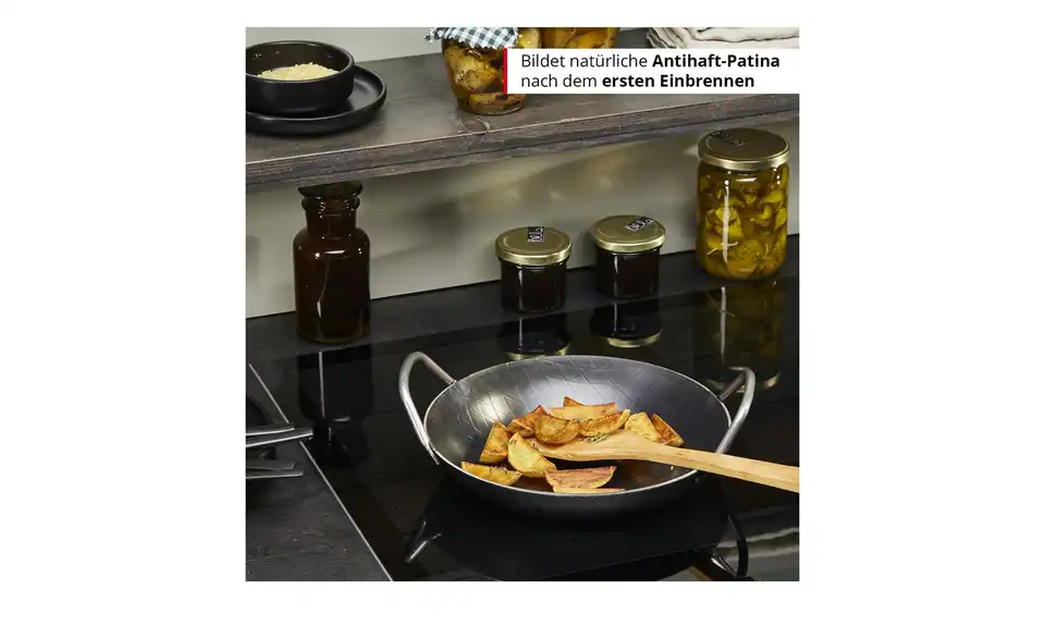 Meisterkoch Servierpfanne 24 cm Ferro, Bild mit Text