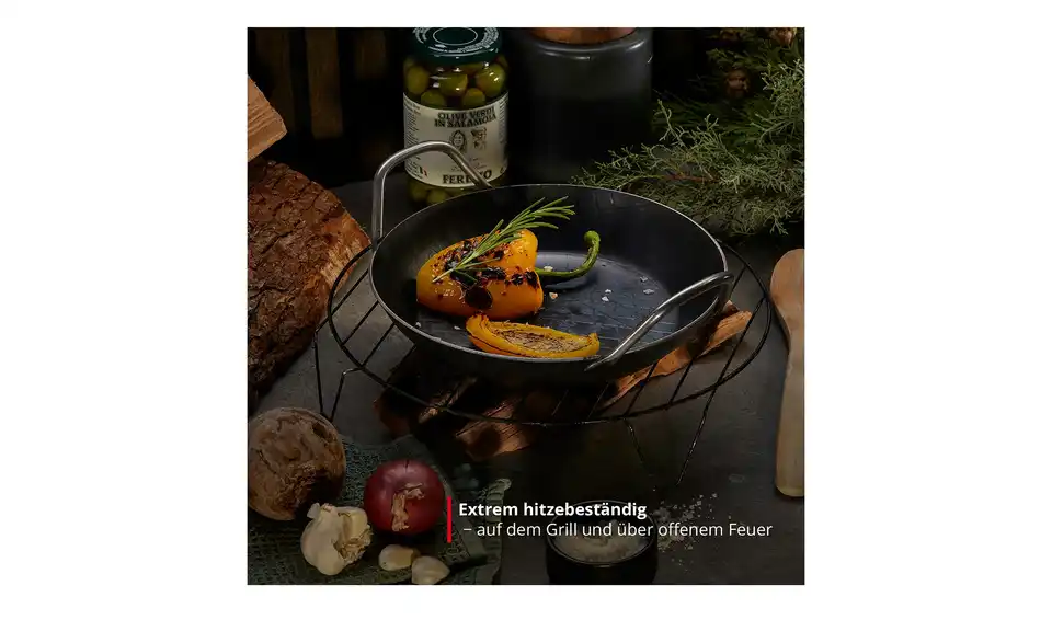 Meisterkoch Servierpfanne 24 cm Ferro, Bild mit Text