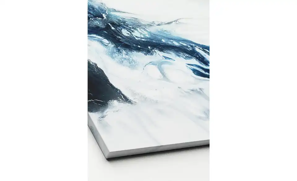 Kunstleinwand "Blue Mystery", Perspektive