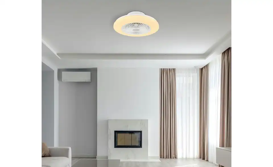 Globo Lighting Deckenventilator, in Wohnsituation
