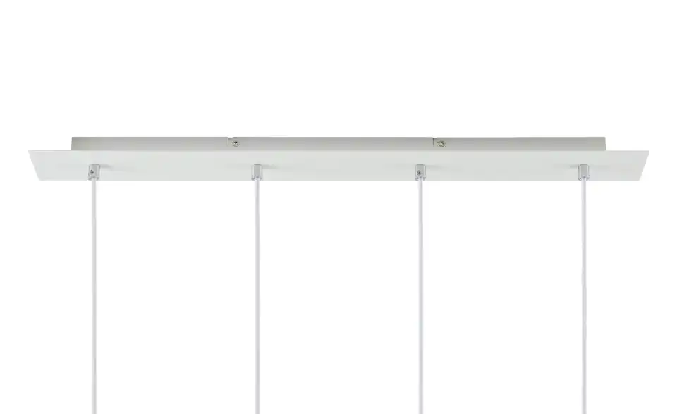 Trio Pendelleuchte, 4-flammig, weiß, Detailansicht