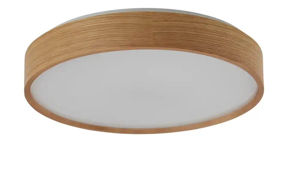 KHG LED-Deckenleuchte, 1-flammig, Eichenholz, Perspektive