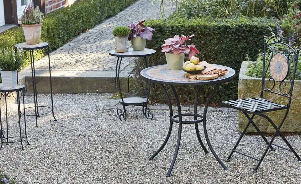 Siena Garden Blumenständer, in Wohnsituation
