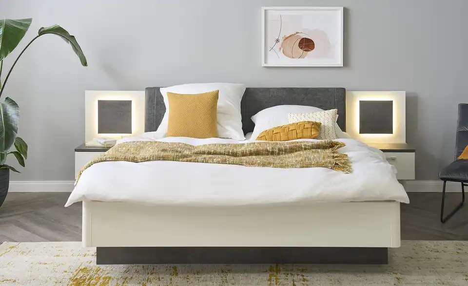 Primo Bettanlage Allegre mit LED-Beleuchtung, Beleuchtet