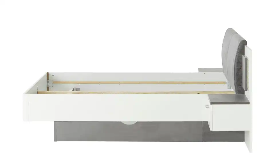 Primo Bettanlage Allegre mit LED-Beleuchtung, Profilansicht