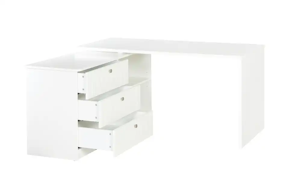 Mia & Mo Eckschreibtisch, geöffnet