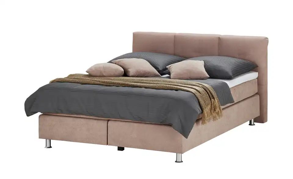 Boxspringbett 180x200 cm, Altrosa Bei Möbel Kraft