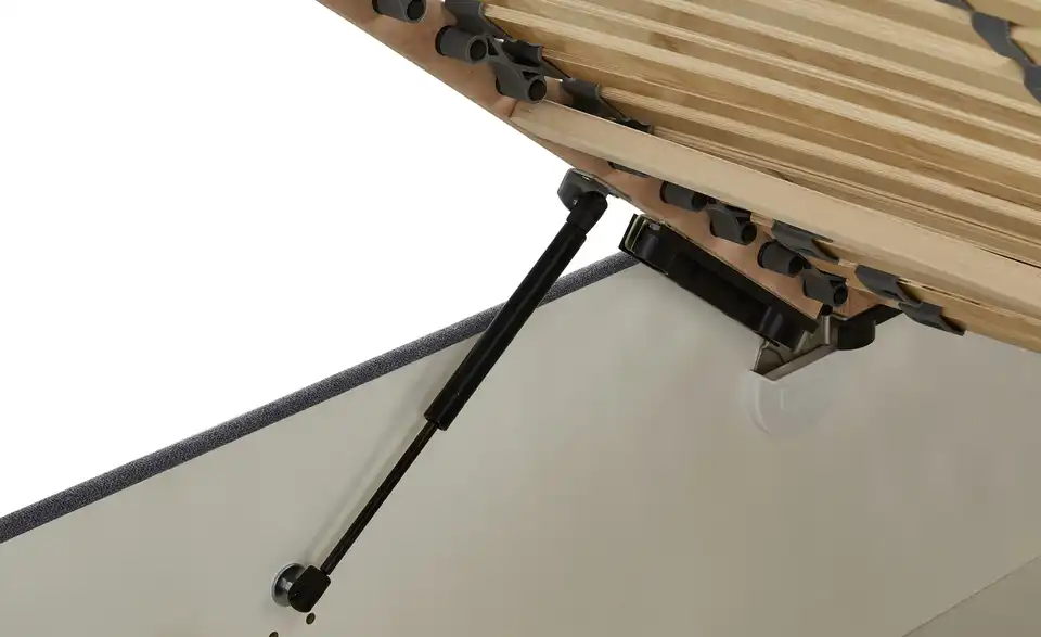 Polsterbett mit Stauraum, Detailansicht