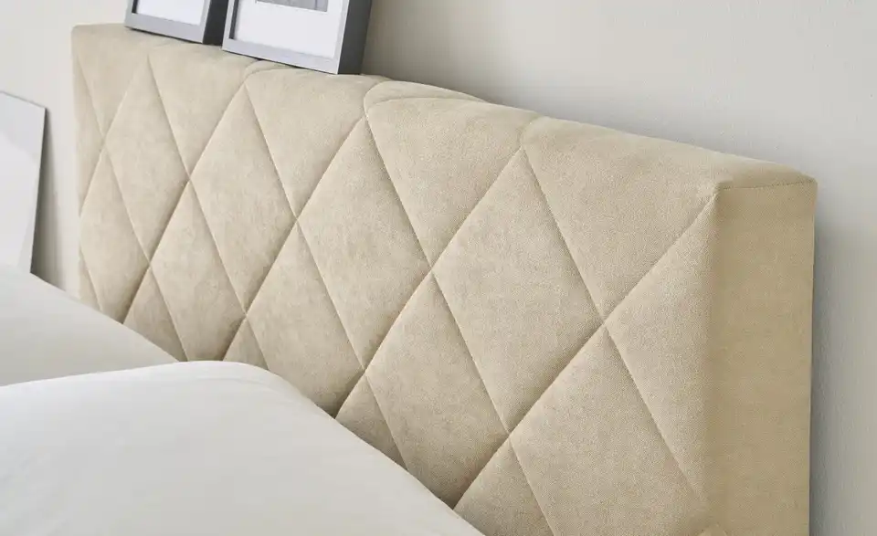 Boxspringbett, Detailansicht