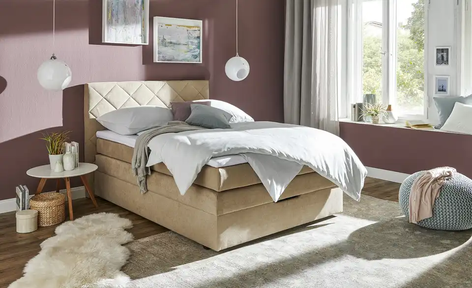 Boxspringbett, in Wohnsituation