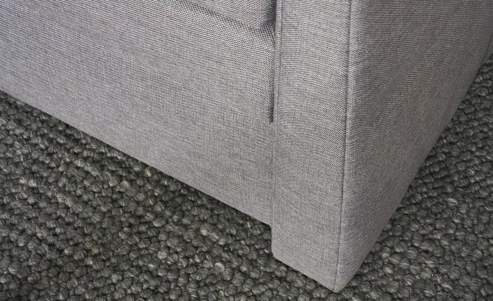 Boxspringbett mit Bettkasten und Topper, Detailansicht