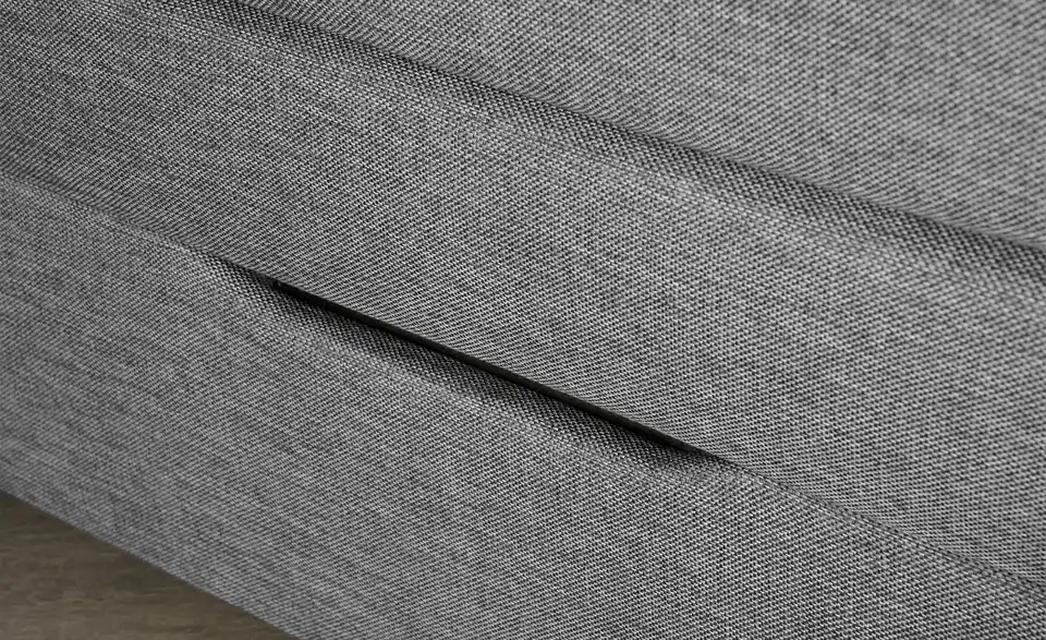 Boxspringbett mit Bettkasten und Topper, Detailansicht